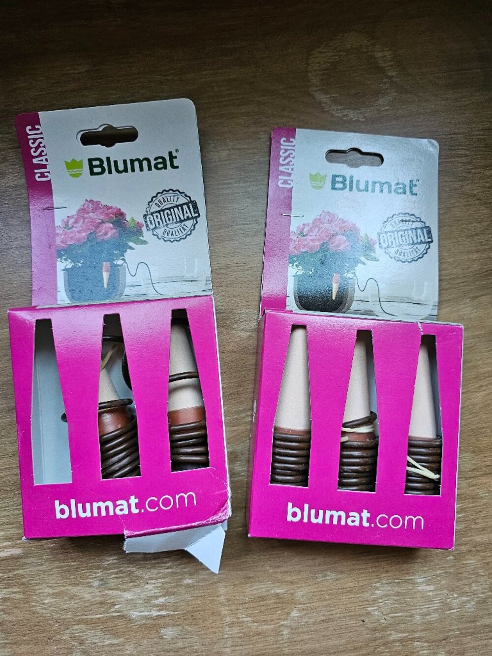 Blumat Classic Self-Water Stakes for Indoor Plants (5 total) - NWT